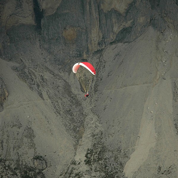 galerie Paragliding Dolomity